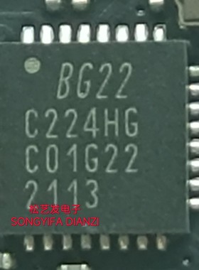 EFR32BG22C224F512GM32-CR  BG22C224HG QFN32封 原装拆机IC 询价