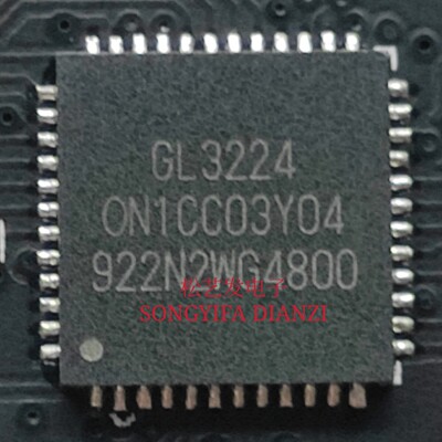 GL3224-ONY04 QFN48 GL3224-OIY04 QFN32 读卡器芯片原装拆机