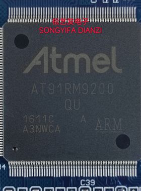 AT91RM9200-QU  AT91RM9200  QFP208  微控制器  原装拆机IC 询价