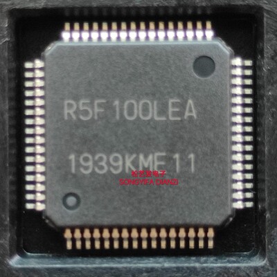 R5F100LEAFB 丝印R5F100LEA  LQFP64 全新原装拆机IC 现货 询价