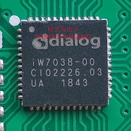 IW7038-00  QFN48封装  DIALOG  原装拆机 质量保证 现货库存