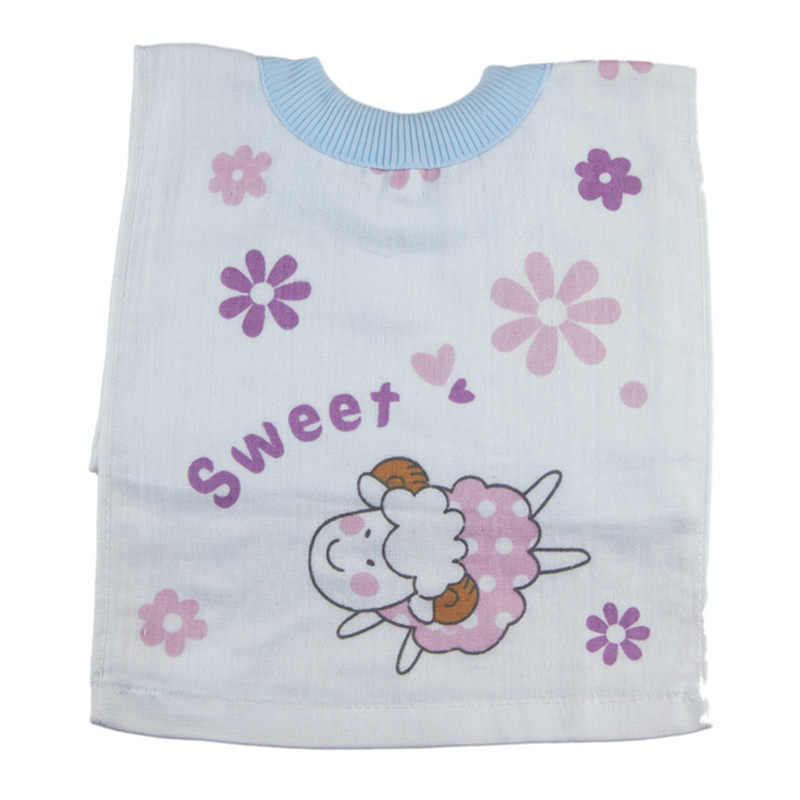 《現貨》进口儿童紗布巾围兜婴儿口水巾小孩纯棉毛巾围嘴幼儿包邮