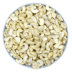 新货大片腰果碎仁500g原味生腰果碎粒烘烤熟孕妇干果零食散装批发