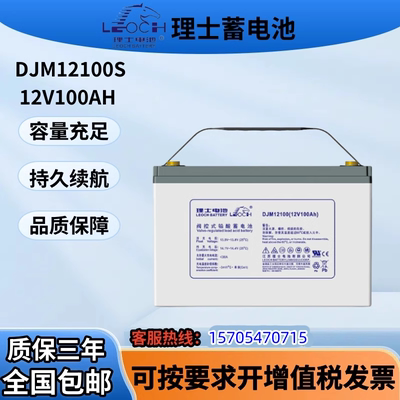 理士蓄电池DJM12100S电厂直流屏