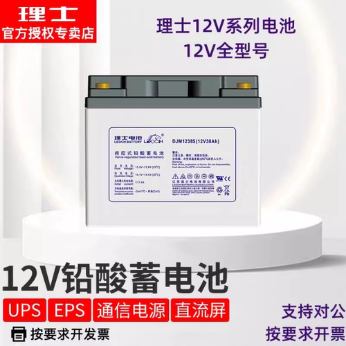 理士12V38AH蓄电池DJM1238SUPS