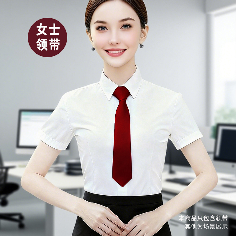 女士领带免打结拉链款