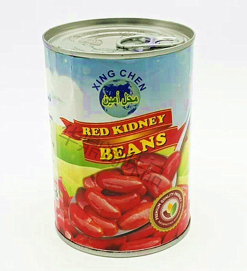 xing chen red kidney beans 红芸豆罐头400g清真