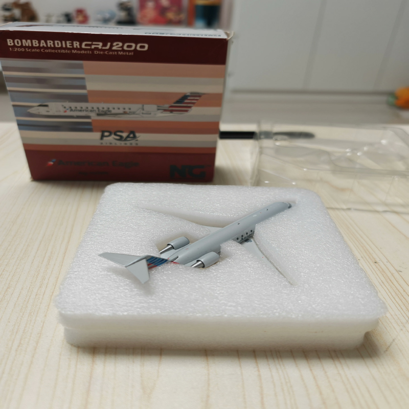 ng model美国鹰支线飞机模型200比例美国航空旗下支线航空 psa运
