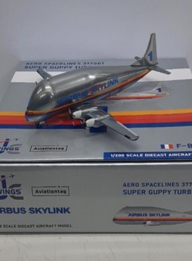 JC Wings 1:200 AERO SPACELINES 377SGT SUPER GUPPY TURBINE 空