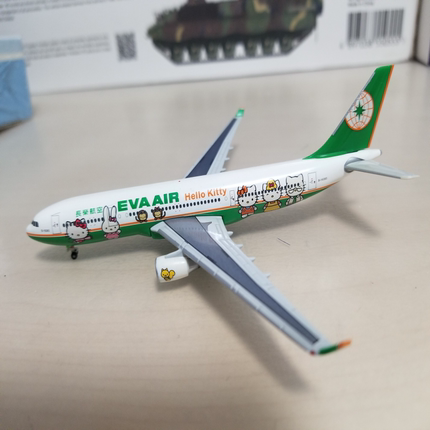 herpa 1/500hellokitty 一代机 长荣航空 a330-200无外包装及吸塑