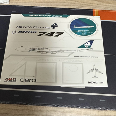 BigBird400 1:400 飞机模型 新西兰航空 Boeing 747-200B ZK-NZY