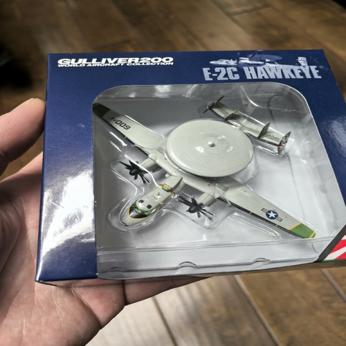 Gulliver美国海军E-2C鹰眼预警机1/200模型VAW-115中队关联hogan