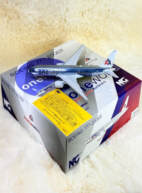 NG Models 72047 1:400 美国航空 B777-200ER N796AN长15.93cm