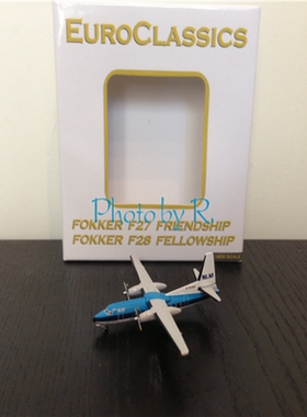 AeroClassics/AC 1:400 荷兰皇家航空 KLM/NLM  福克27 Fokker/ F