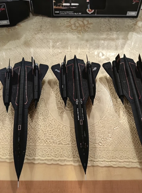 HERPA SR71黑鸟。A B单双座型。1/200全品无瑕疵。三机合影留念