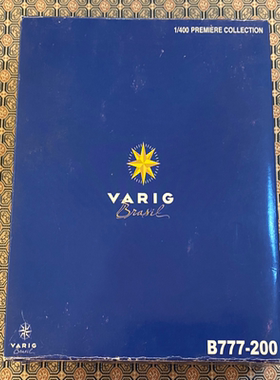 威龙成品客机模型55415～1:400 巴西航空公司 B777-200 Tucano Li