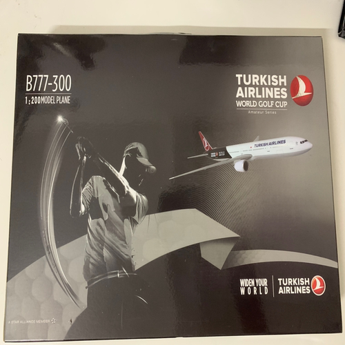 #土耳其航空飞机模型#Turkish Airlines#WORLD GOLF CUP Amateur