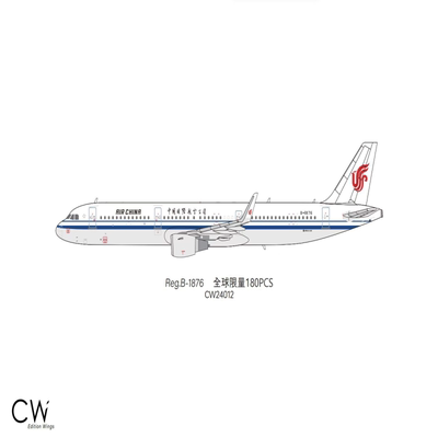 《新品》Creating Dreams Wings中国国际航空321-213B-1876（不