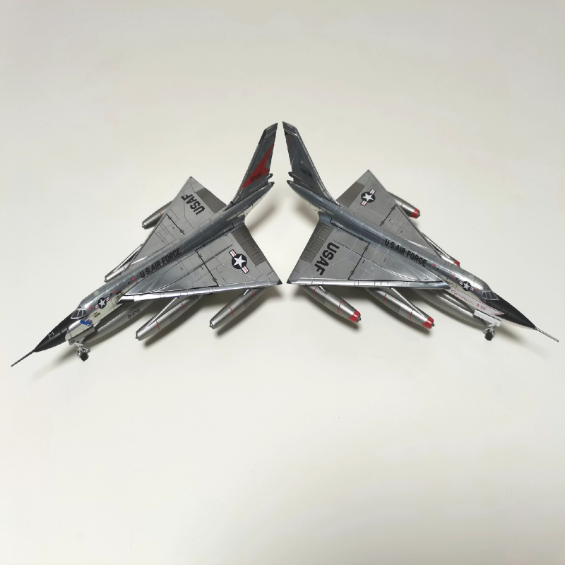 B-58A轰炸机盗贼XB-58战略轰炸机模型1/200合金飞机模型herpaherp