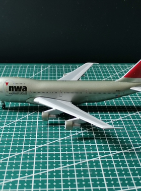 Bigbird BB 1/400 美国西北航空NWA B747-200 N638US 绝版老货。