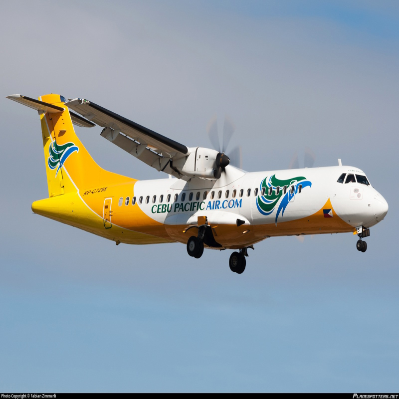 1:200JC宿务太平洋航空（Cebu Pacific ）公司ATR 72-500型客机