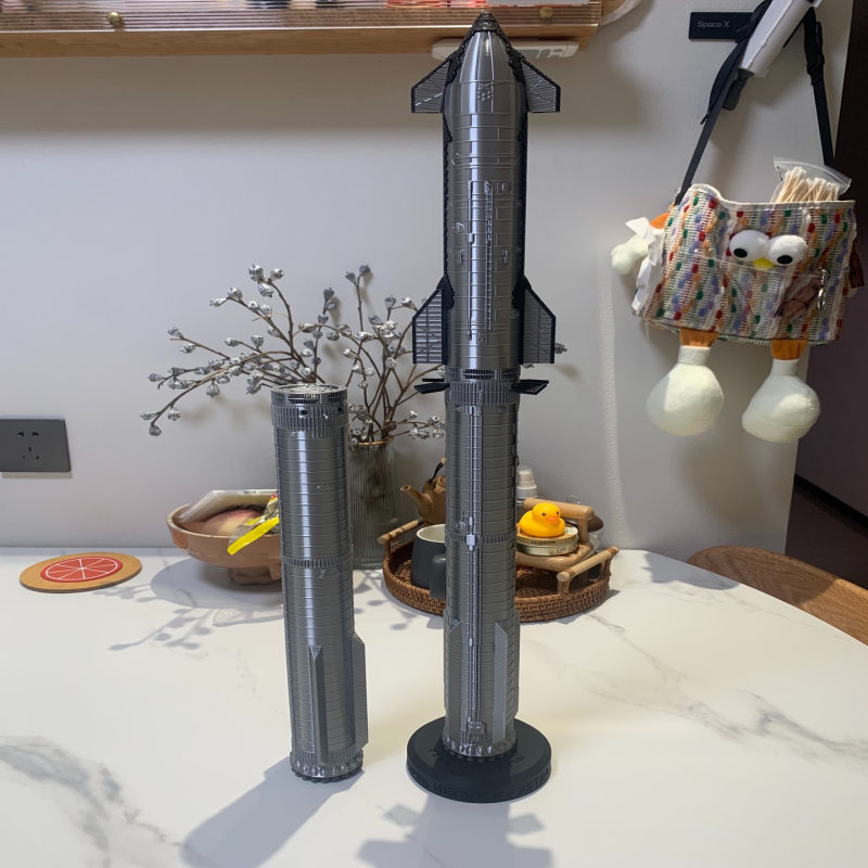 星舰模型 S29 S28 S25  starship boster  火箭模型#星舰图纸尺