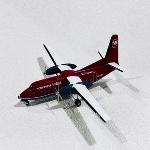 AC 1:200 Northwest Airlink Fokker F-27 N276MA目测无暇，发货