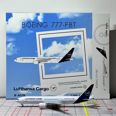 Phoenix 1:400 飞机模型  汉莎航空 Boeing 777-200F D-ALFK 货