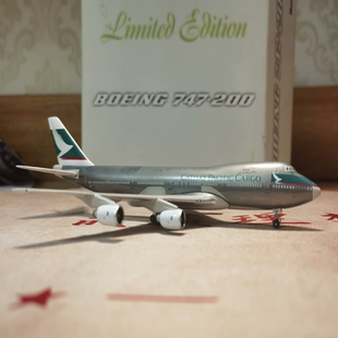 ph1/400国泰航空747-200F客机模型,抛光氧化,一架著名的国泰大