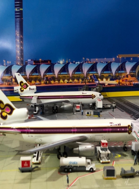 Inflight 泰国航空 dc10 Dc10 注册号hs-tmaThai 麦道dc10200比