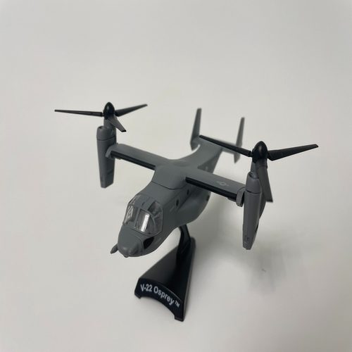 鱼鹰飞机模型，美国V22飞机模型，比例1/150，合金材质，手感厚