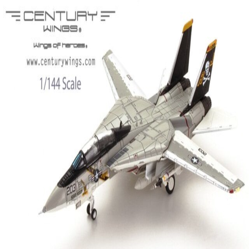 Century Wings 1/144 F-14A雄猫，美国海军VF-84海盗旗中队，合金