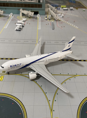 GeminiJets GJELY573 以色列航空 B777-200ER 4X-ECB 1:400 2005