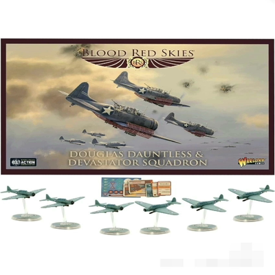 Wargames Delivered Blood Red Skies - Douglas Dauntless & Dev