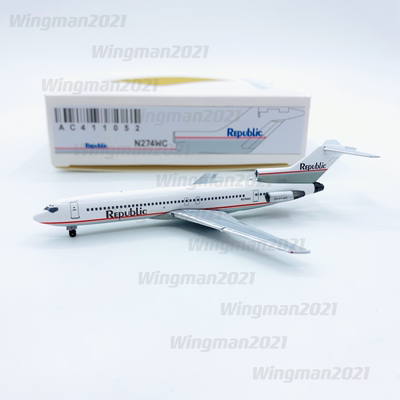包郵！AeroClassics 1:400 波音 727-200 美國共和航空 N274WC