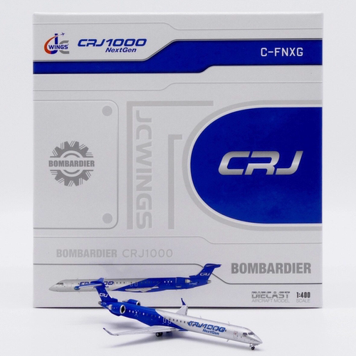 JC Wings 1:400 Bombardier CRJ1000 NextGen 合金飞机模型 C-FNX