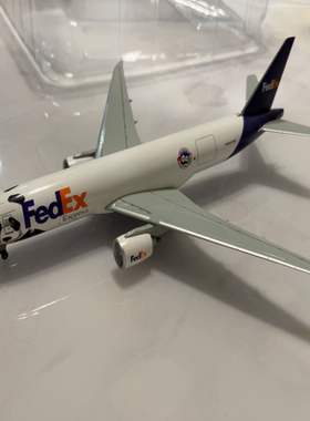 【绝版】Dragon Wings，联邦快递，FedEX波音777-200F【熊猫彩绘