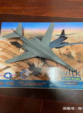 1/200美军B-1B枪骑兵战略轰炸机军事飞机模型尾标OT静态模型摆件