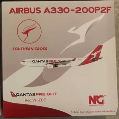 【预定】NGmodels 澳大利亚航空 A330-200P2F 标涂 1:400 仅拆封