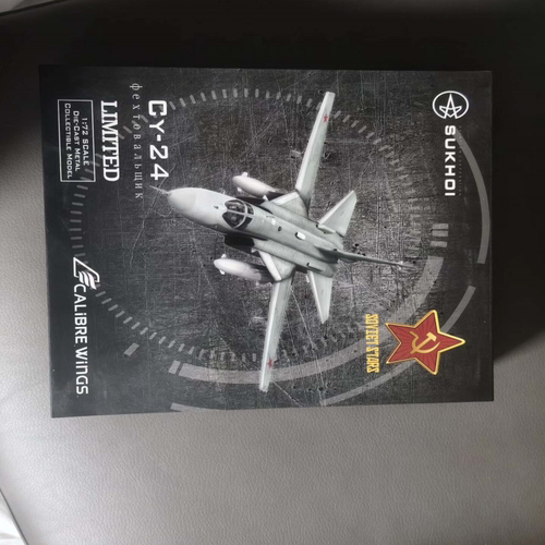 未拆 Caliber Wings CW 1/72 俄罗斯空天军SU-24MR 苏24战斗机合