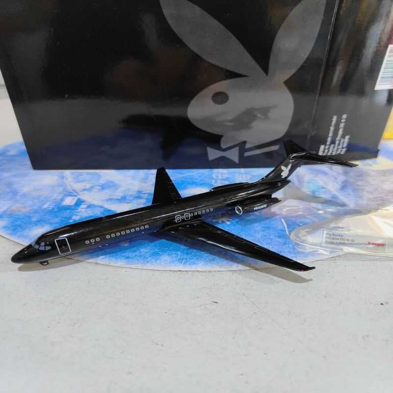 Herpa 1:200 麦道 DC-9-30 美国花花公子专机 注册号: N950PB 合