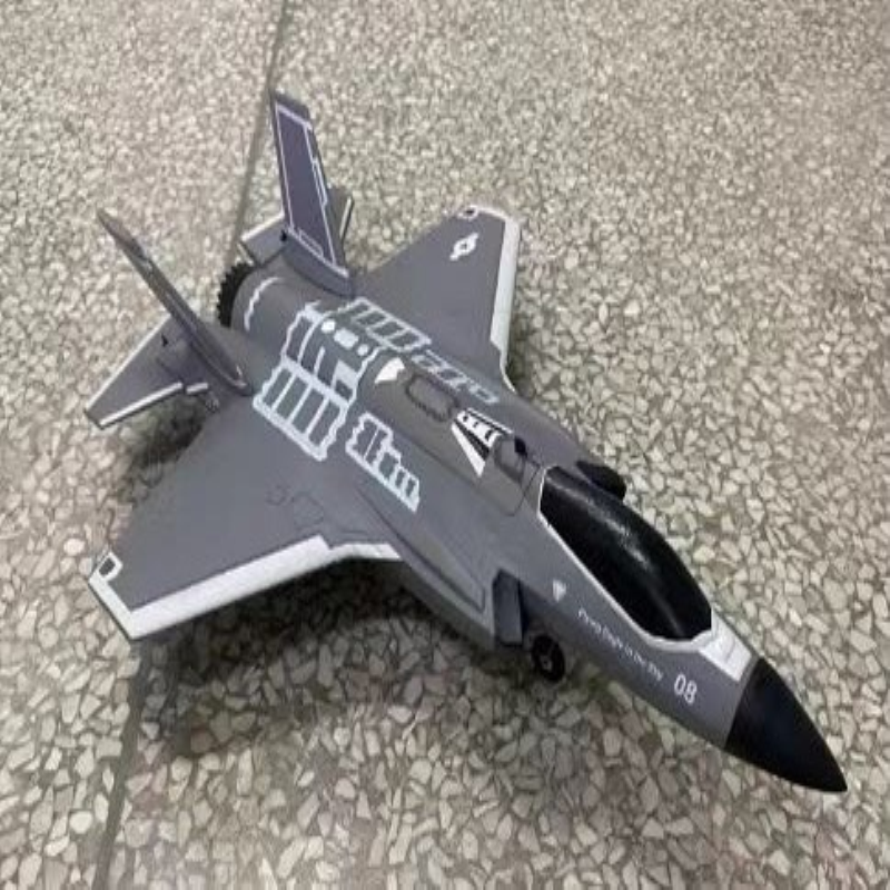 FX9635无刷滑翔机大号涵道F35战斗机遥控无刷泡沫飞机固定翼航模