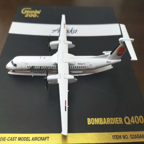 顺丰保价发货：GeminiJets  1:200 飞机模型，美国阿拉斯加航空