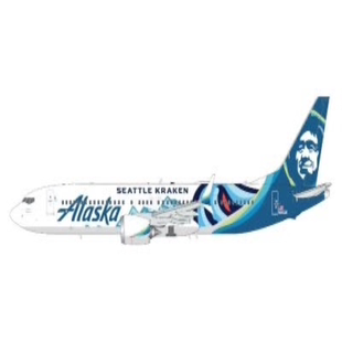 Geminijets 1:200# 飞机模型 美国阿拉斯加航空Boeing 737 MAX9