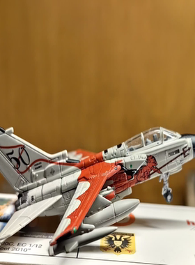 HERPA 1/200 意大利空军狂风战斗机红魔鬼中队涂装全品无瑕疵。