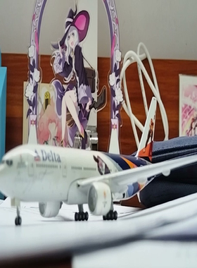 GJ老物 1/400达美航空B777-200 2002年盐湖城冬奥会彩绘机该机存