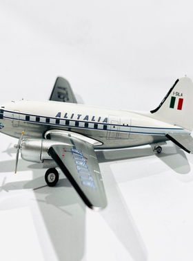 AC 1:200 ALITALIA C-46 I-SILA实物如图，发货后不退不换