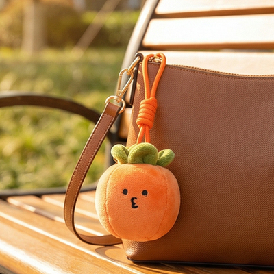 事事如意柿子包包挂件毛绒小玩偶