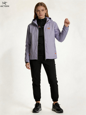 Arcteryx始祖鸟 ATOM hoody 刺绣Logo连帽保暖棉服 女款夹克 9452