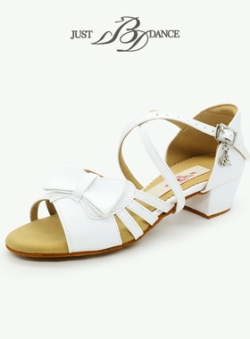 BD/贝蒂官方BDdance拉丁舞鞋儿童女孩专业舞蹈鞋考级鞋练功鞋B619